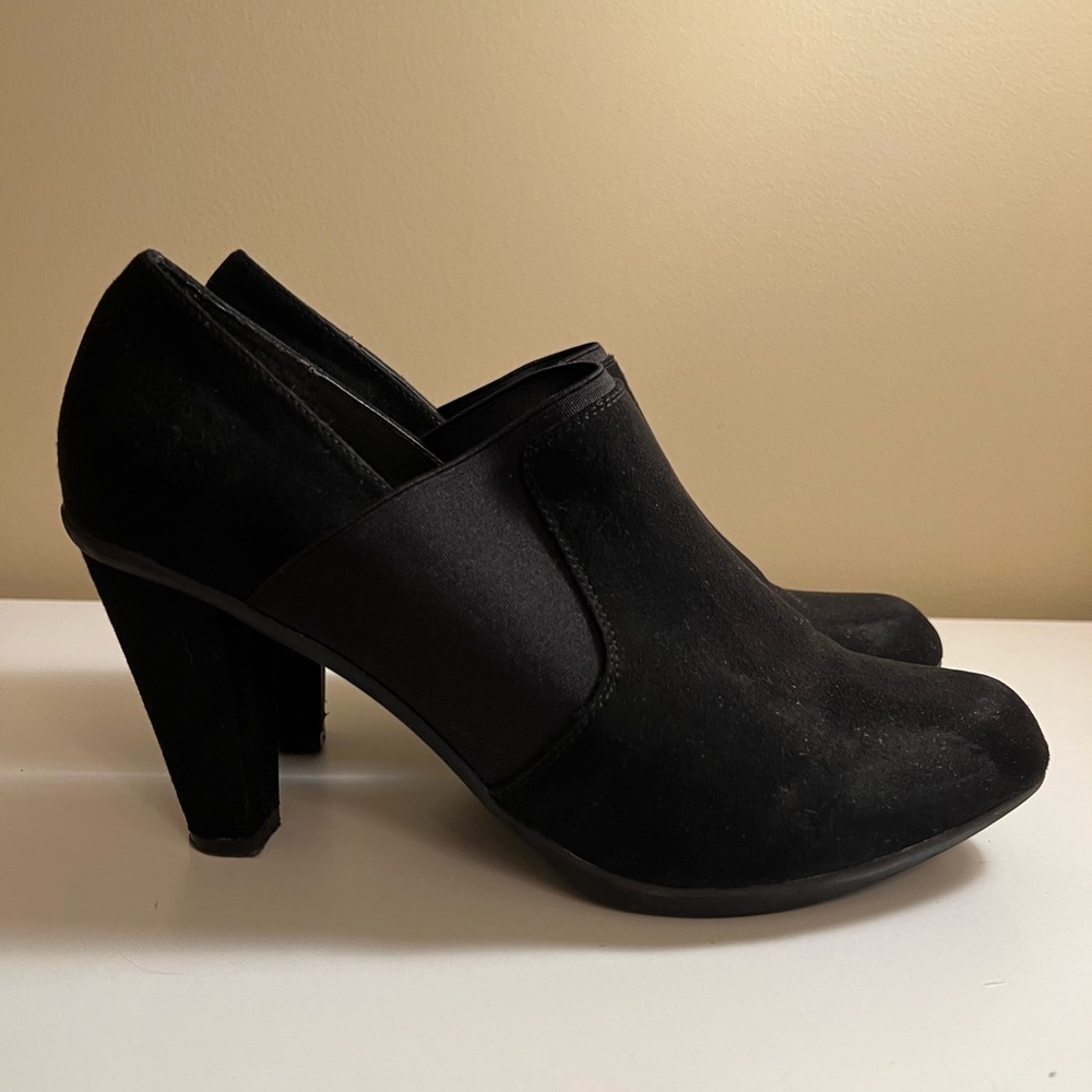 Women’s Solanz Black Dress Ankle Boots